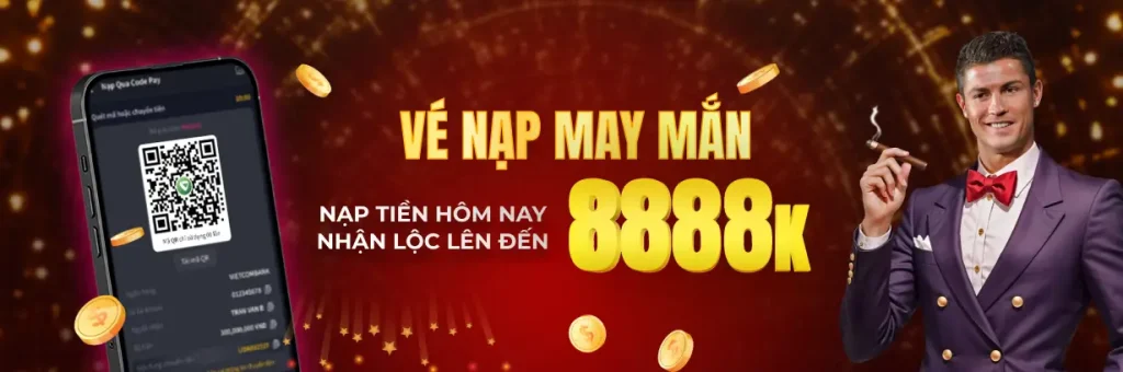 Vé nạp may mắn 888k